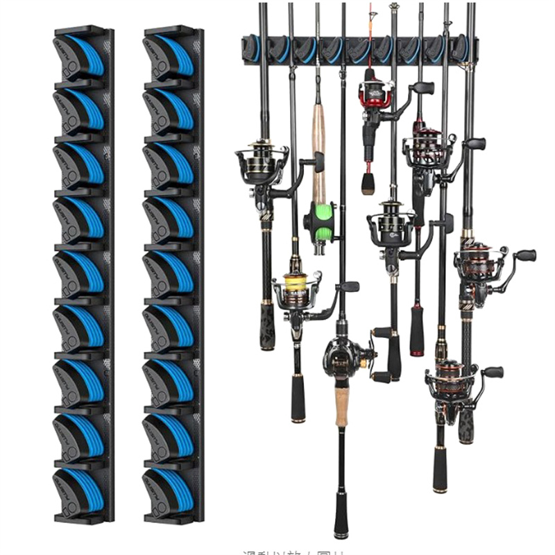 Fishing Rod Holder - Durable Wall Mounted Vertical Rod Holder