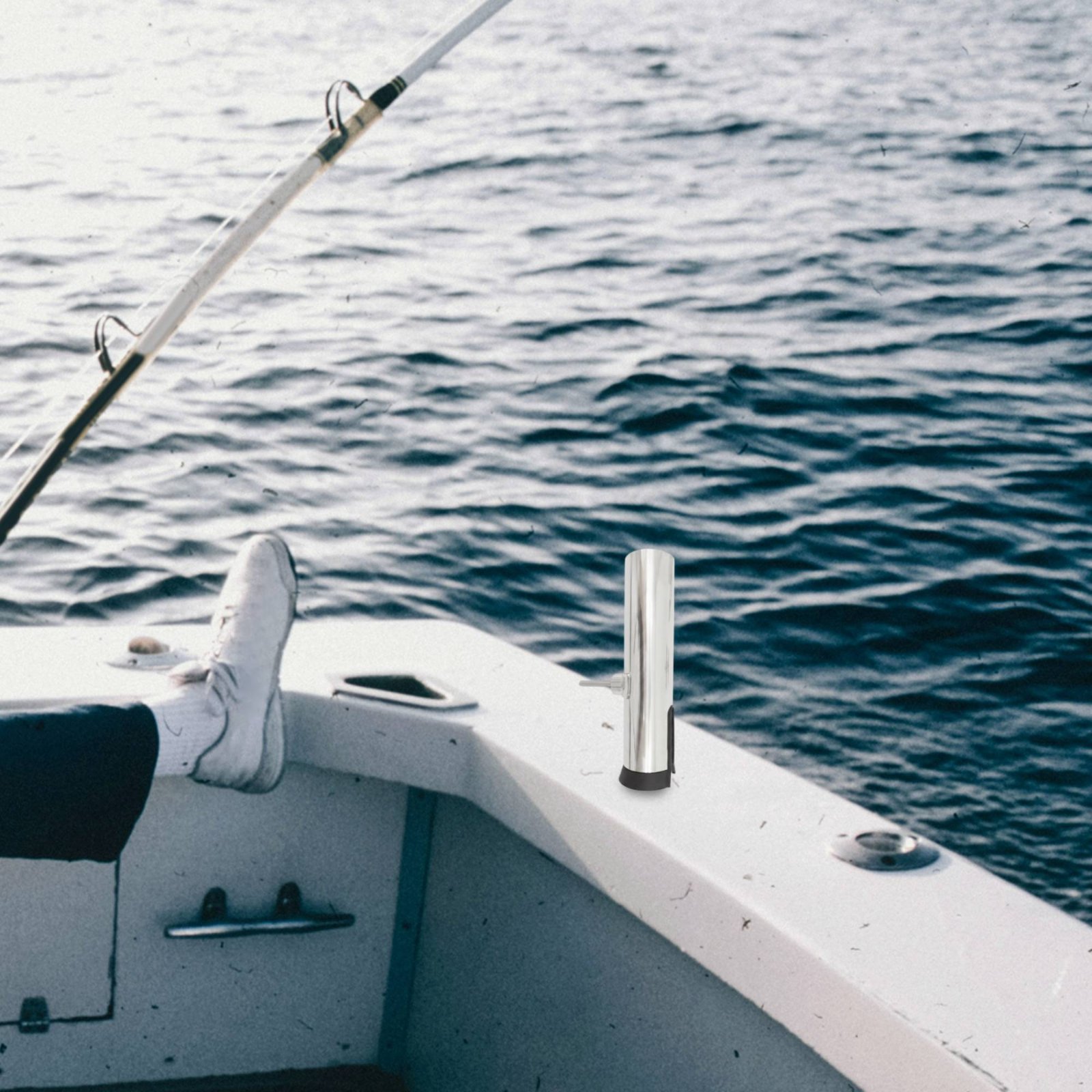 Adjustable Rail Mount Rod Hold - Fishing Rod Boat recension och pris