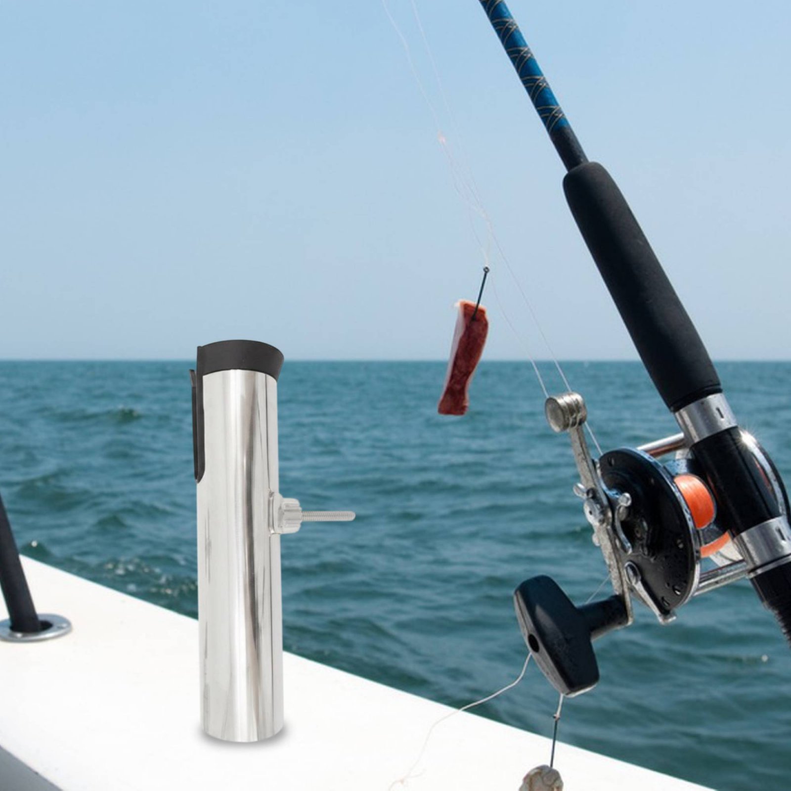 Adjustable Rail Mount Rod Hold - Fishing Rod Boat recension och pris