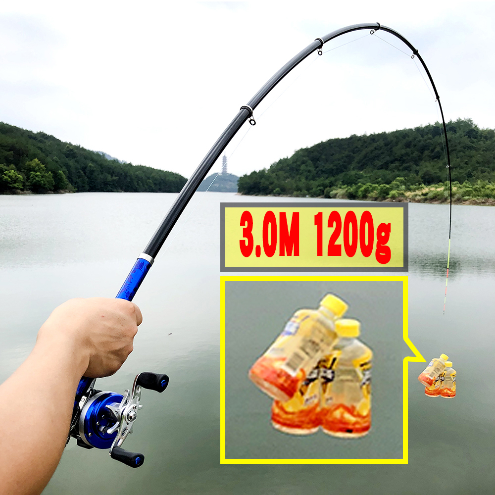 Carbon Fiber 1.5m 1.8m 2.1m 2. - Fishing Rod Surf recension och pris