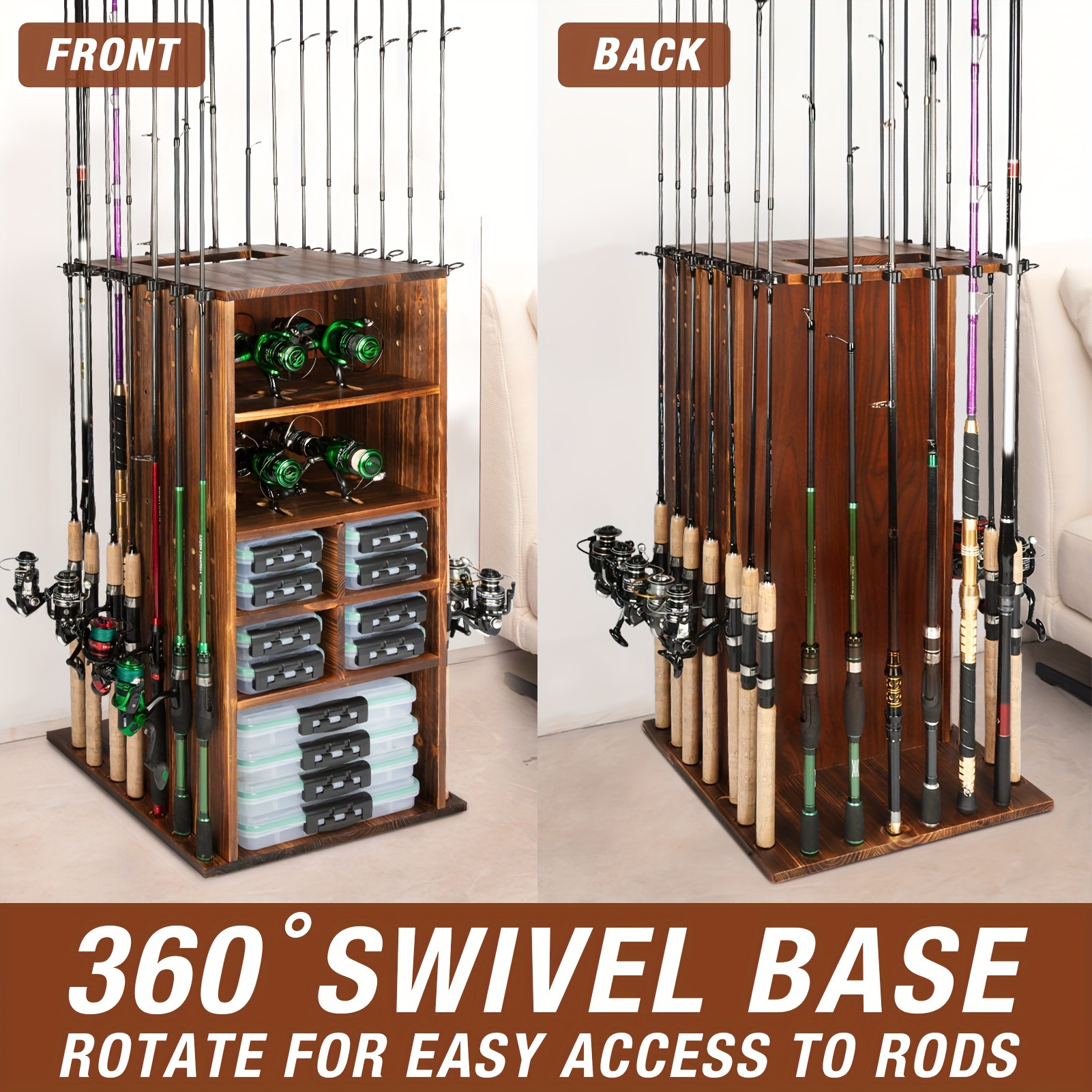 Fishing Rod Holders for Garage - Fishing Rod Rack recension och pris