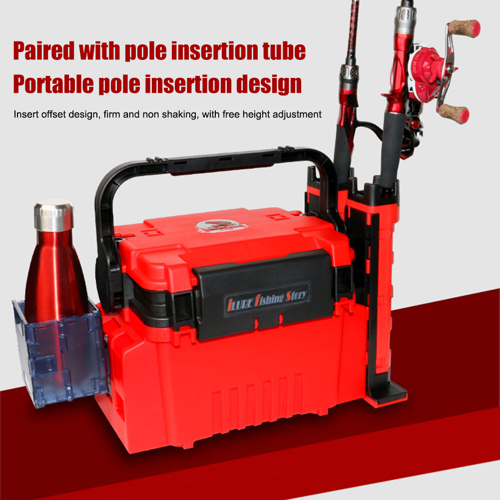 Portable Fishing Box Rod Stand - Fishing Rod Case recension och pris