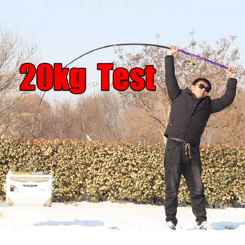 2.1m-4.5m Telescopic Spinning  - Fishing Rod Surf recension och pris