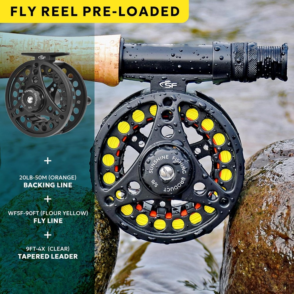 Fly Fishing Rod Combo Starter  - Fishing Rod Fly recension och pris