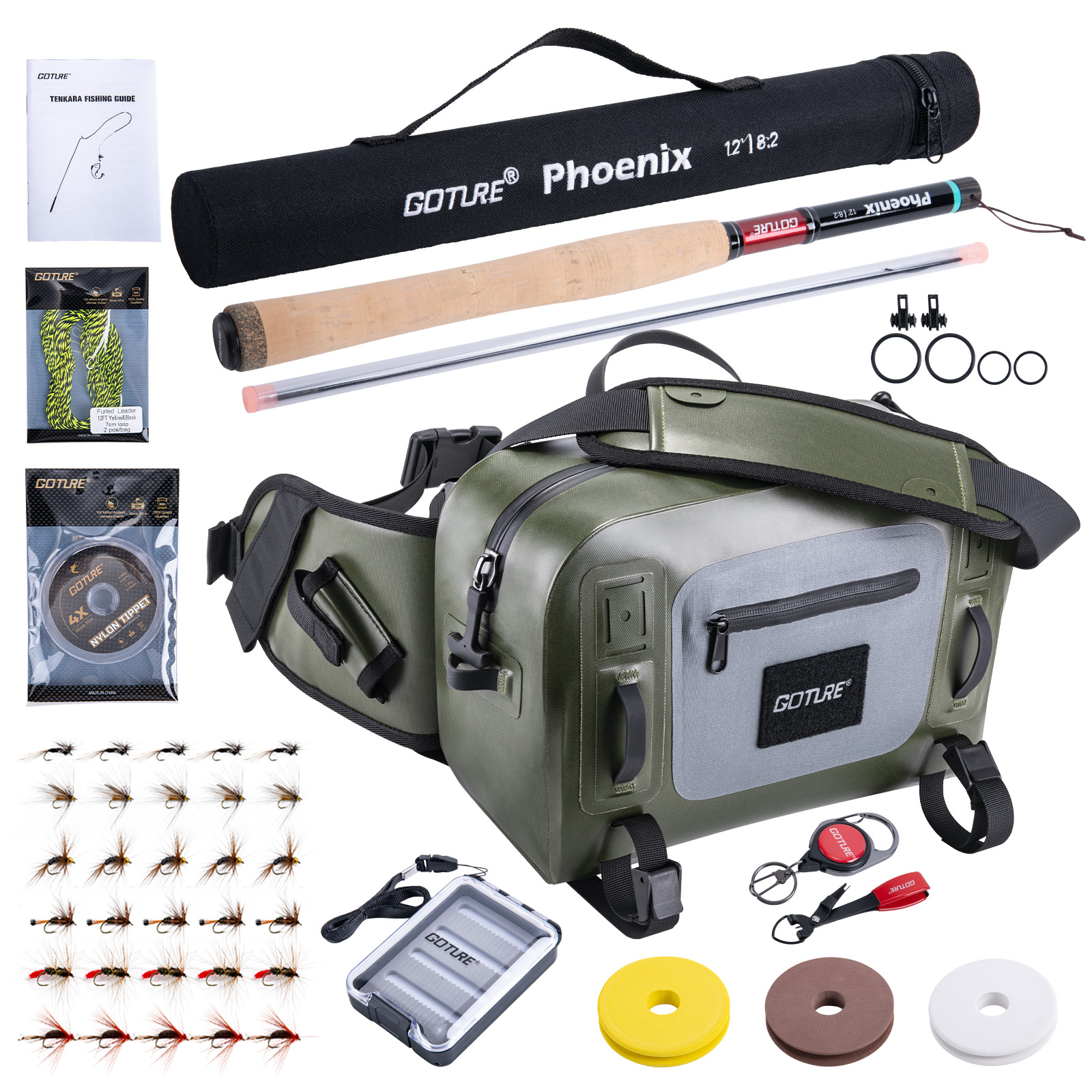 Goture Fishing Rod Combo Fly F - Fishing Rod Fly recension och pris