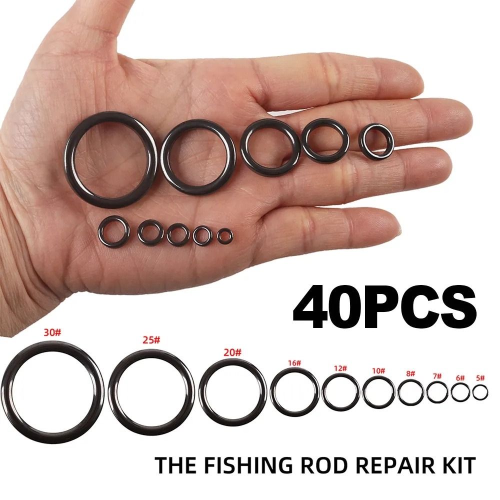 4mm-30mm Ceramic Guides Ring O - Fishing Rod Guide Replacement recension och pris