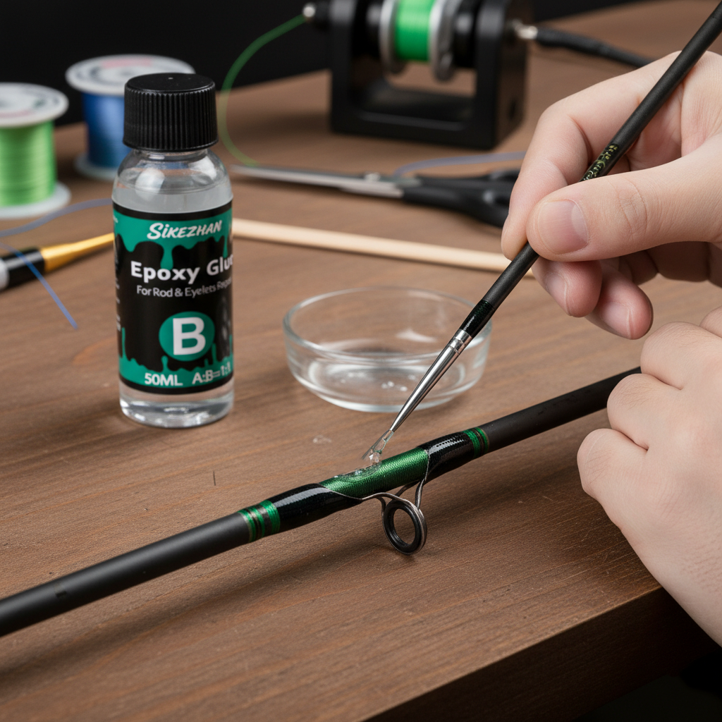 Clear 2-Part Fishing Rod Epoxy - Fishing Rod Building Kit recension och pris