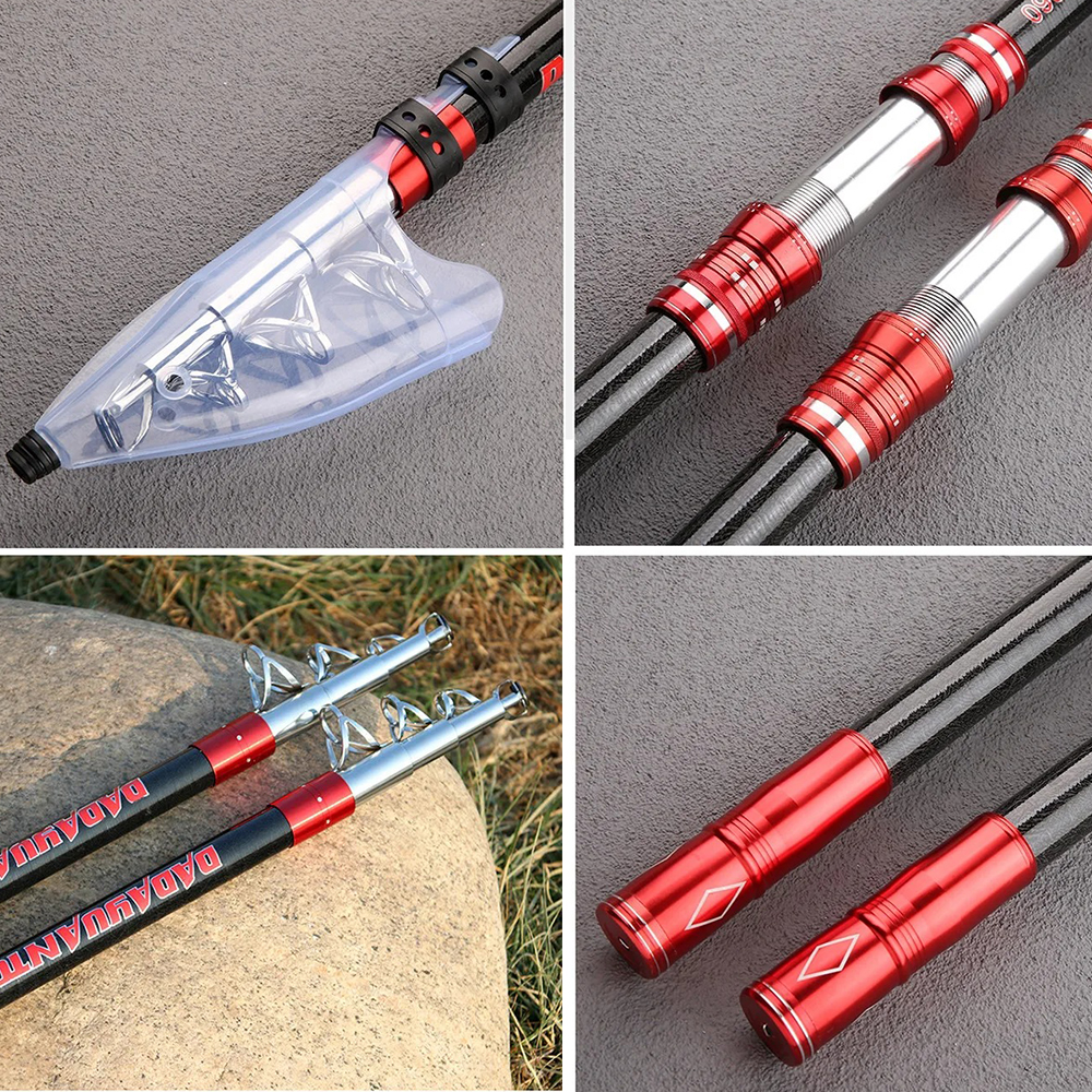 2.1-4.5M Carbon Fishing Rod 50 - Fishing Rod Surf recension och pris