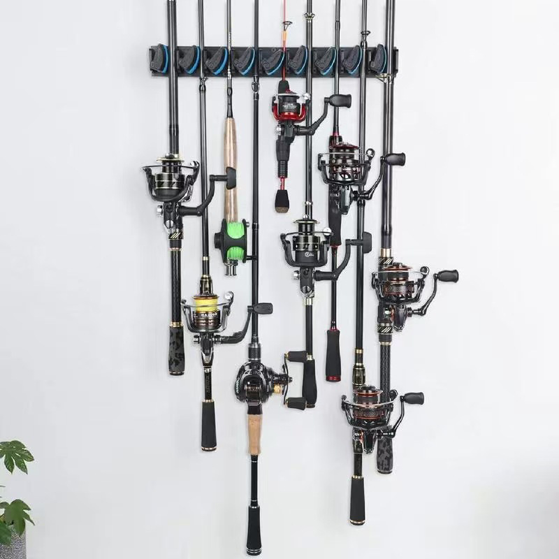 Durable Wall Mounted Vertical  - Fishing Rod Holder recension och pris