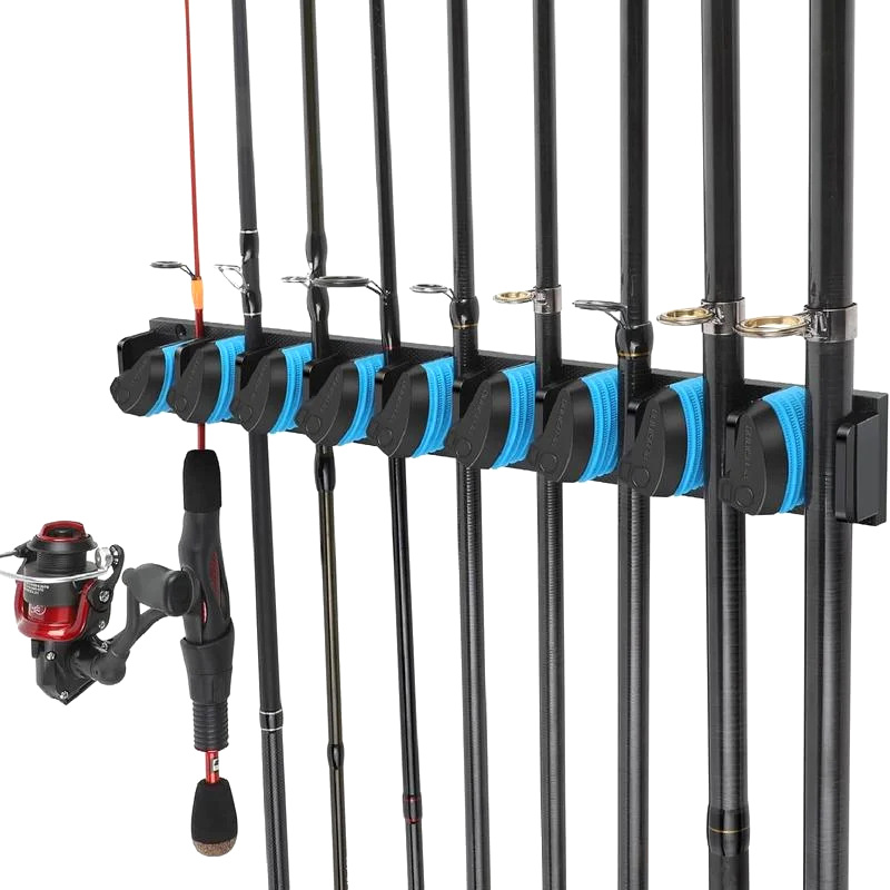 Durable Wall Mounted Vertical  - Fishing Rod Holder recension och pris