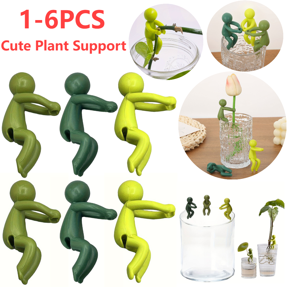 1-6 PCS Cute Plant Stand Plast - Fishing Rod Holder recension och pris