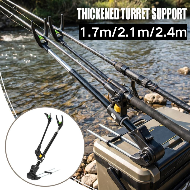 1.7/2.1/2.4m Aluminum Alloy Th - Fishing Rod Telescopic recension och pris