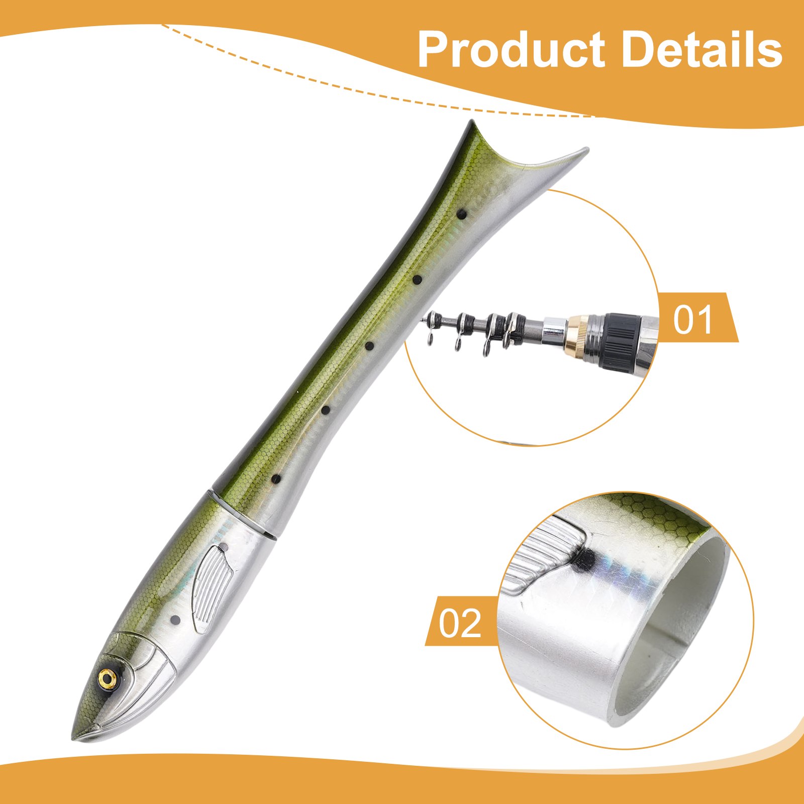 1 6m Carbon Fishing Rod Reel F - Fishing Rod Combo recension och pris
